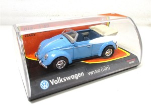 Modellauto 1:43 New-Ray VW Käfer 1200 Cabrio 1951 OVP (4944g)