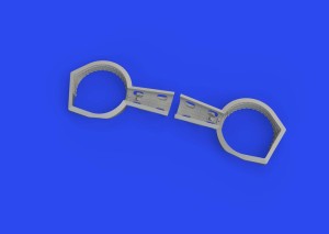 Eduard Accessories 1:72 672323 Bf 109F/G wheel bays angular PRINT 1/72 EDUARD