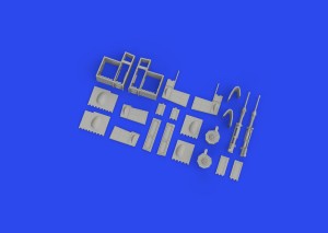 Eduard Accessories 1:48 648883 A6M3 gun bays short barrel PRINT 1/48 EDUARD