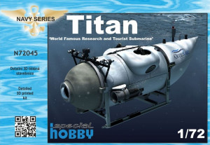 CMK 1:72 Titan ‘World Famous Research and Tourist Submarine’ 1/72