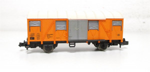 Fleischmann N 8331 (1) gedeckter Güterwagen Chiquita Bananenwagen DB (5734G)