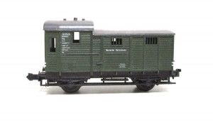 Minitrix N 13254 / 3254 (1) Güterzug Begleitwagen 120520 Pwg DB (6314G)
