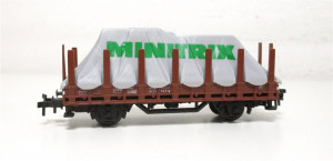 Minitrix N 13266 / 3266 (4) Rungenwagen 21 80 313 3 527-6 DB (6352G)