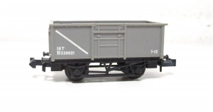 Minitrix N 13576 / 3576 (2) offener Güterwagen B239021 (6355G)