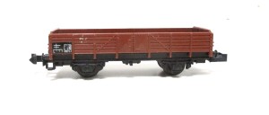 Minitrix N 13251 / 3251 offener Güterwagen Niederbordwagen 804 317 DB (6469G)