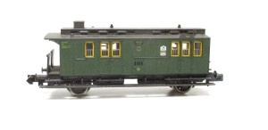 Arnold N 3048 Gepäckwagen mit Postabteil 104 207 K.P.E.V. OVP (5831G)