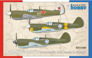 Special Hobby 1/72 100-SH72486 P-40M Warhawk ‘Involuntarily from Russia to Finland’ - NEU
