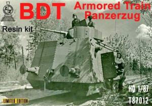 ZZ Modell 1:87 ZZ-T87012 BDT Armored Train Panzerzug - NEU
