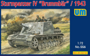 Unimodels 1:72 UM556 Sturmpanzer IV Brummbar, 1943 - NEU