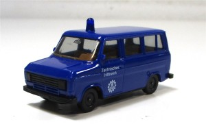 Modellauto Herpa H0 1/87 PKW Ford Transit [3] Bus THW