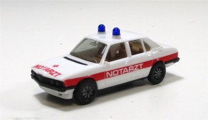 Modellauto Herpa H0 1/87 PKW BMW 528i [8] Notarzt 