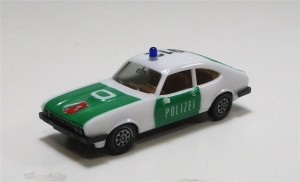 Modellauto Herpa H0 1/87 PKW Ford Capri Ghia [2] Polizei 