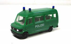 Modellauto Herpa H0 1/87 PKW Mercedes-Benz 207D [1] Polizei