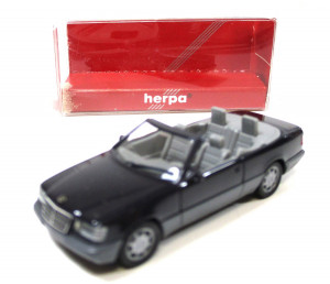 Modellauto Herpa H0 1/87 PKW Mercedes E320 Cabrio