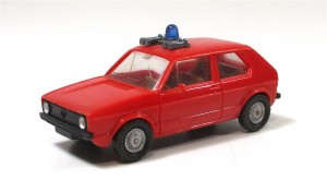 Modellauto Wiking H0 1/87 PKW VW Golf [35] Feuerwehr