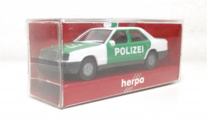 Modellauto H0 1/87 Herpa 4100 MB 300 E Polizei