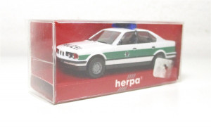 Modellauto H0 1/87 Herpa 041997 BMW 525i Polizei