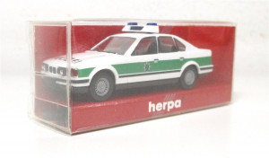 Modellauto H0 1/87 Herpa 042598 BMW 525i Polizei