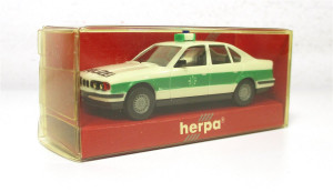 Modellauto H0 1/87 Herpa 4112 BMW 525i Polizei