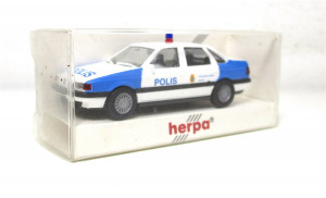 Modellauto H0 1/87 Herpa 041737 VW Passat Limousine Polizei