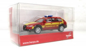 Modellauto H0 1/87 Herpa 049528 Audi A6 Feuerwehr