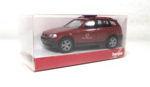 Modellauto H0 1/87 Herpa 046619 BMW X3S Feuerwehr Offenbach