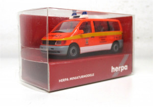 Modellauto H0 1/87 Herpa 044240 MB Vito Bus Feuerwehr