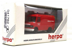 Modellauto H0 1/87 Herpa 041782 MB Vario Nachrichtenbau FW Wien