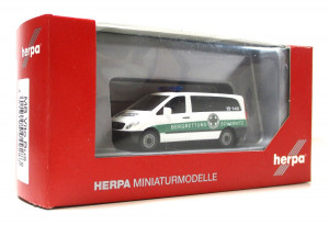 Modellauto H0 1/87 Herpa 049283 MB Vito Bus Bergrettung Scharnitz
