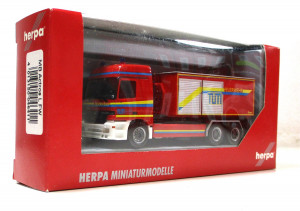 Modellauto H0 1/87 Herpa 046411 MB Actros Abrollcont. TU München