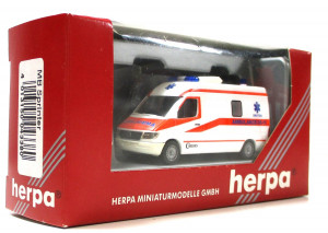 Modellauto H0 1/87 Herpa 043380 MB Sprinter Ambulance Druten (NL)