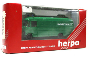 Modellauto H0 1/87 Herpa 182270 MB Vario Langkasten Polizei 