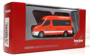 Modellauto H0 1/87 Herpa 049726 VW Crafter Bus FFW Wendelstein