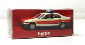 Modellauto H0 1/87 Herpa 041584 BMW 325i Notarzt