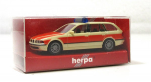 Modellauto H0 1/87 Herpa 043830 BMW 520i Touring Notarzt