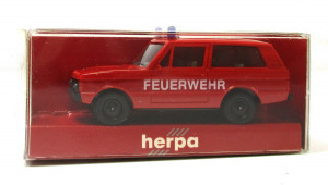 Modellauto H0 1/87 Herpa 004052 Range Rover RTW FW Karlsruhe