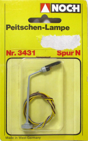 Noch N 3431 Peitschenlampe 1-flammig OVP (Z46-07g)