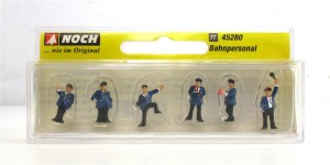 Noch TT 45280 Figuren-Set Bahnpersonal - OVP - (6837g)