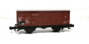 Minitrix N 13253 / 3253 gedeckter Güterwagen 21 80 112 3 141-1 DB OVP (6524H)