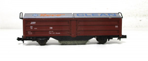 Roco N 25093 Schienenreinigungswagen Roco Clean 374 190 DB (5821H)