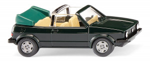 Wiking H0 1/87 004605 VW Golf I Cabrio - dunkelgrün - NEU