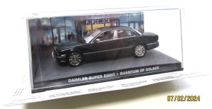 Modellauto 1:43 GE Fabbri James Bond 007 Daimler Super Eight OVP (654h)