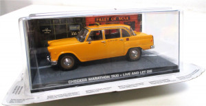 Modellauto 1:43 GE Fabbri James Bond 007 Checker Marathon Taxi OVP (764h)