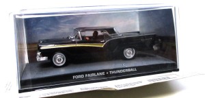 Modellauto 1:43 GE Fabbri James Bond 007 Ford Fairlane OVP (790h)