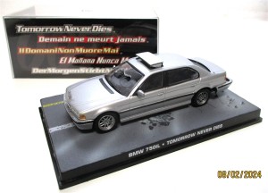 Modellauto 1:43 GE Fabbri James Bond 007 BMW 750iL OVP (967h)