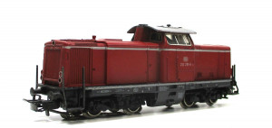 Märklin H0 3072 Diesellokomotive V 212 215-8 DB rot Analog ohne OVP (2132h)