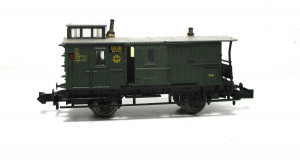 Minitrix N Güterzug-Begleitwagen 109 081 aus Set 11030/1030 DRG (5696H)