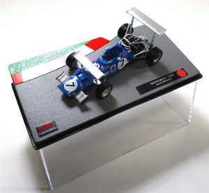 Modellauto 1:43 Panini Formula 1 Rennwagen Tyrrell Stewart OVP (242h)