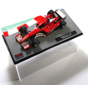 Modellauto 1:43 Panini Formula 1 Rennwagen Ferrari Barrichello OVP (283h)