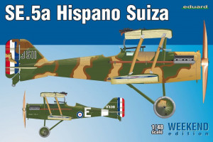 Eduard Plastic Kits 1:48 8453 SE.5a Hispano Suiza